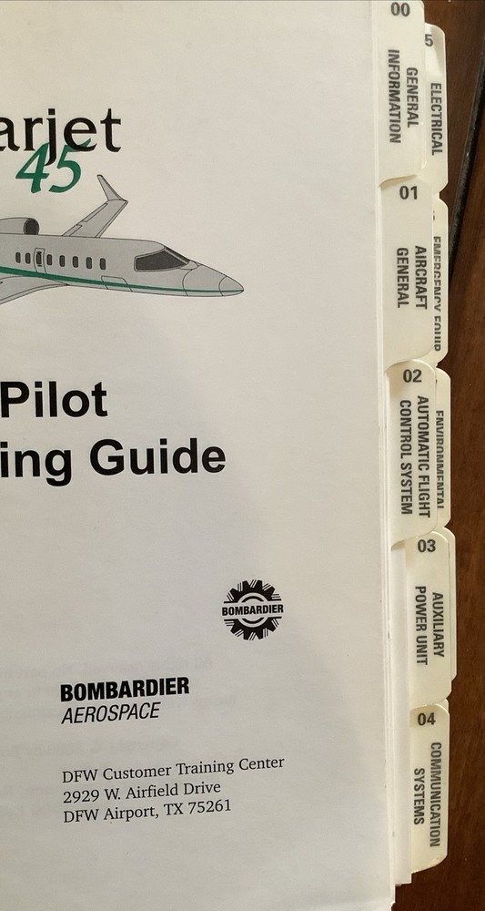 Bombardier Learjet 45 Pilot Training Guide