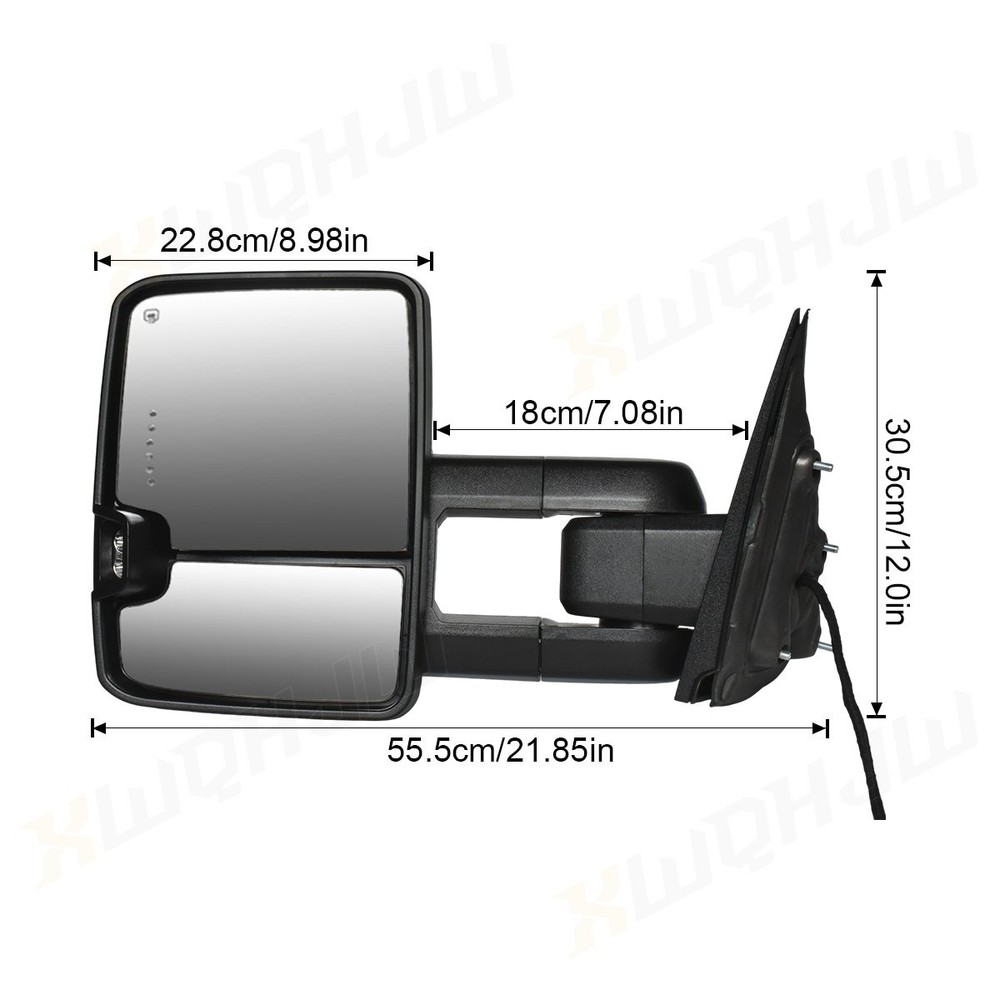 Right Mirror Fits 2015-2017 Chevrolet