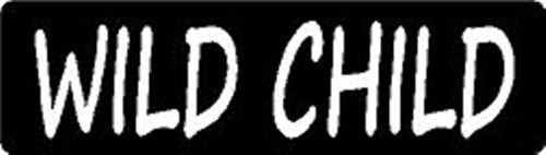 WILD CHILD HELMET STICKER