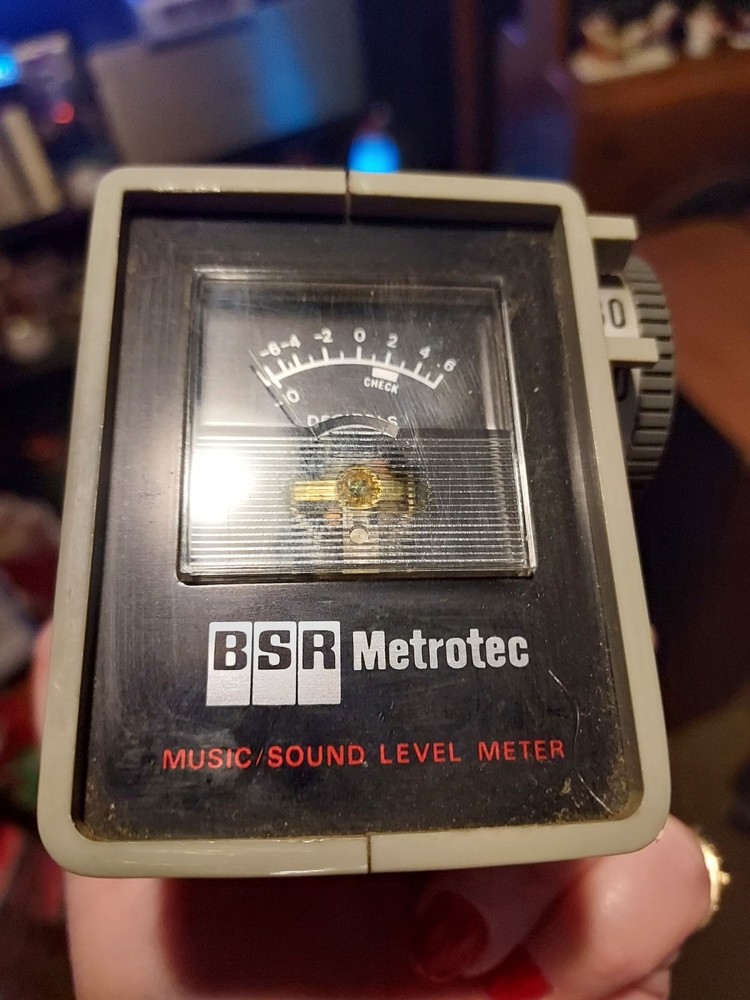 BSR METROTEC MUSIC SOUND LEVEL METER