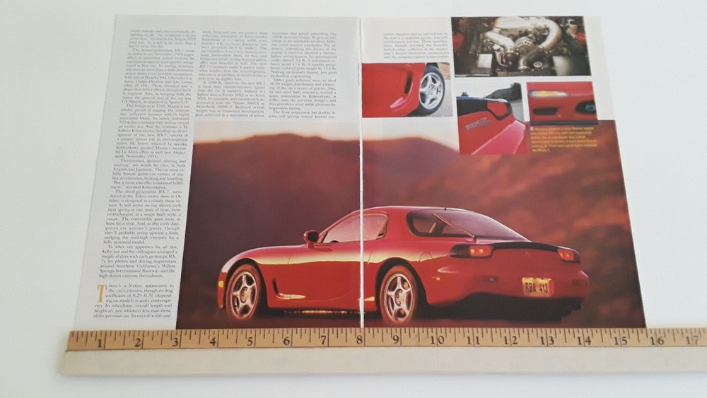 1992 MAZDA RX-7 ORIGINAL ARTICLE