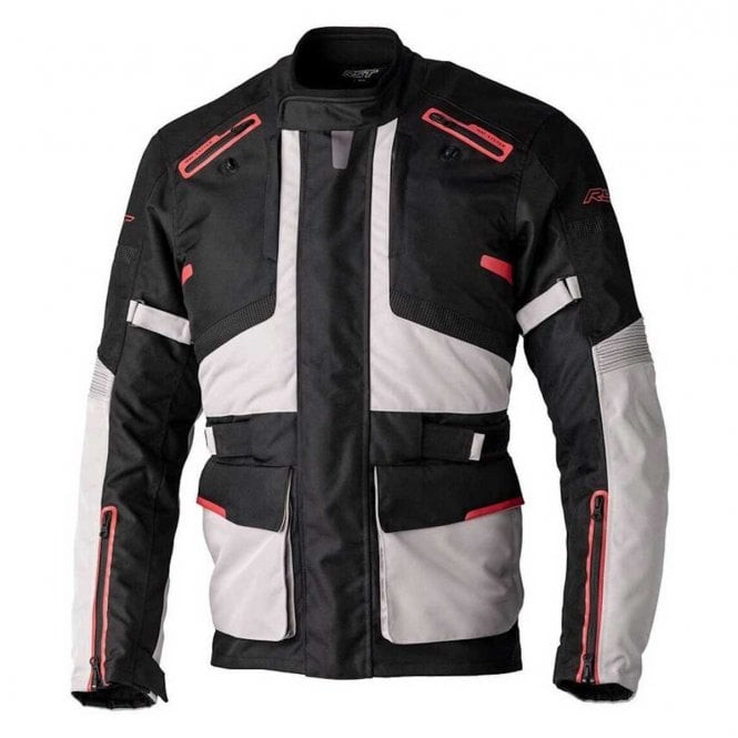 RST Men's Jacket - Endurance CE Mens (Black/Silver/Red)
