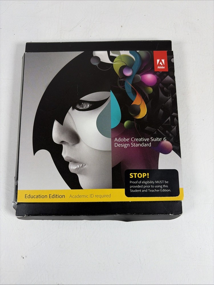 ADOBE CREATIVE SUITE 6 Design Standard Education Edition