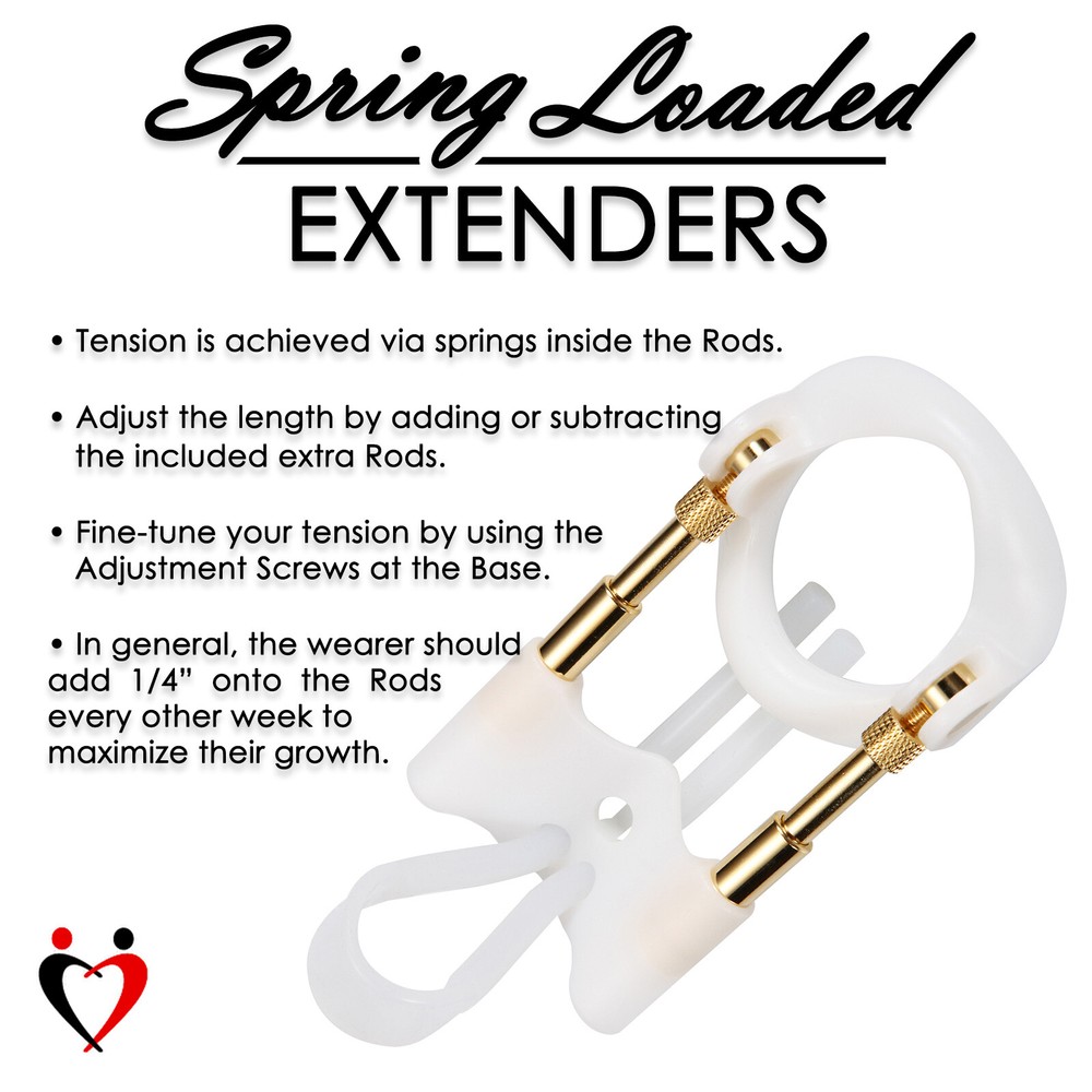LeLuv EasyMAX Extender | Gold Spring Loaded Stretching Device | Basic