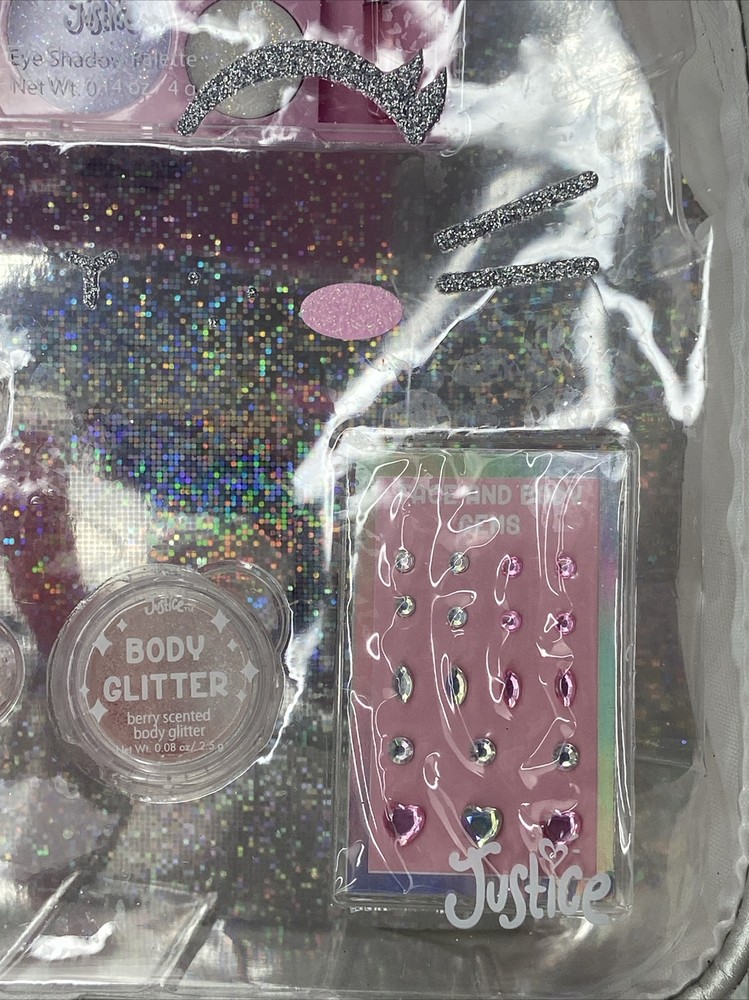 Justice Mini Backpack Make Up Kit Bunny