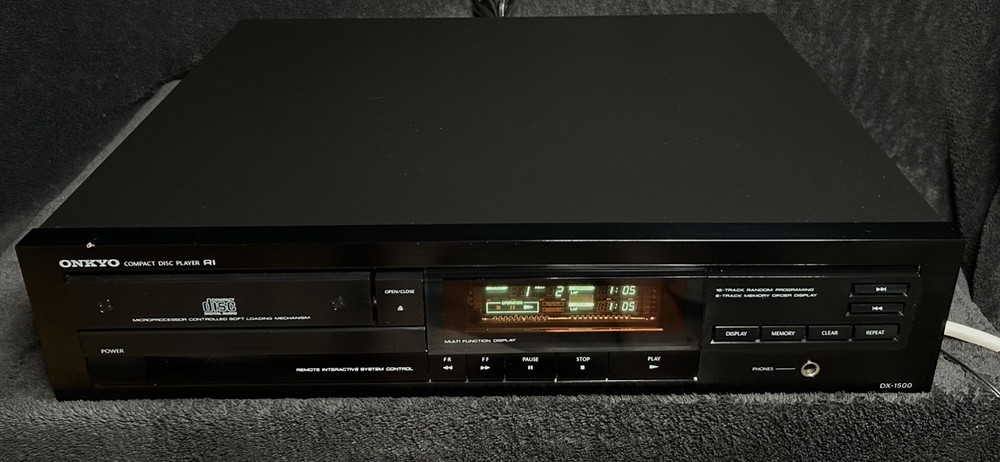 ONKYO 🔥 VINTAGE DX-1500 Compact Disc Player CD *READ