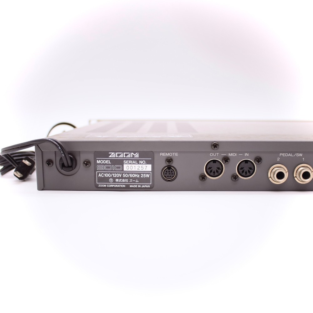 ZOOM 9010 Advanced Sound Processor Made in Japan Multi Effects Processor 001257