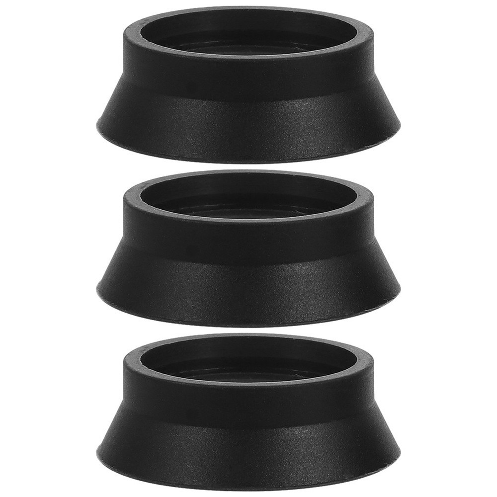 3 Pcs Microscope Rubber Eyecups Binocular Replacement Binoculars