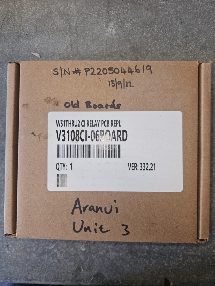 CLACK V3108CS-13BOARD Replacement 5 Button Control Board for Clack WS1 Valve