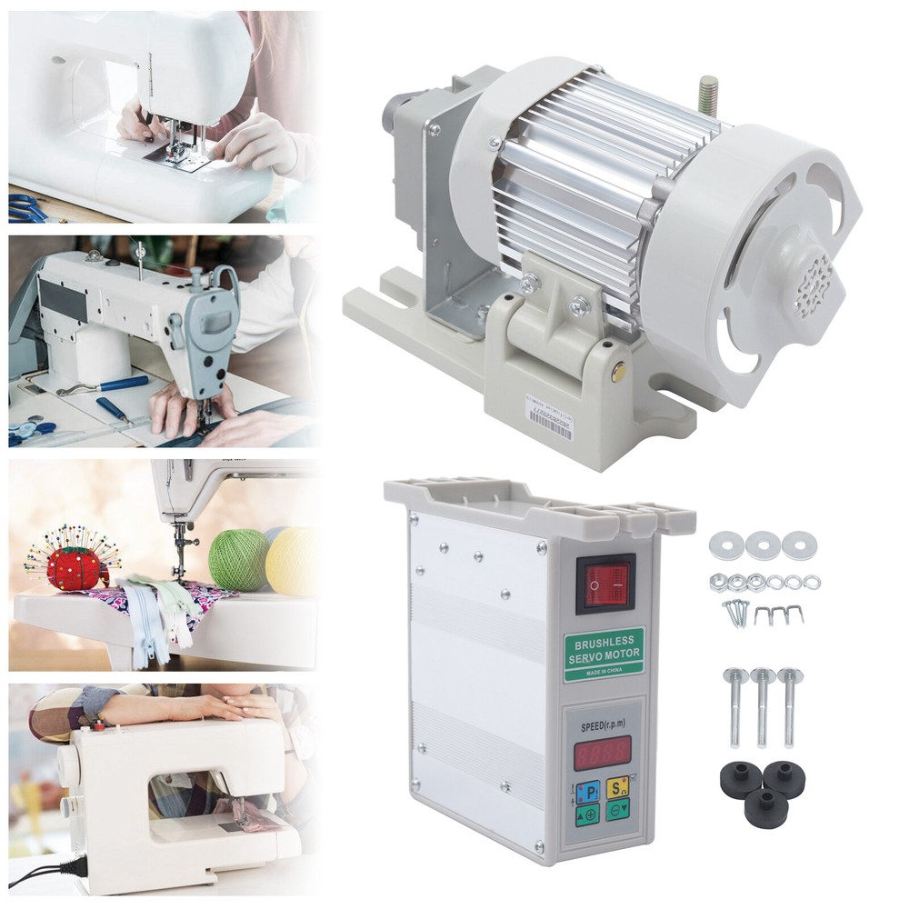 Brushless Sewing Machine Servo Motor 600W Energy Saving