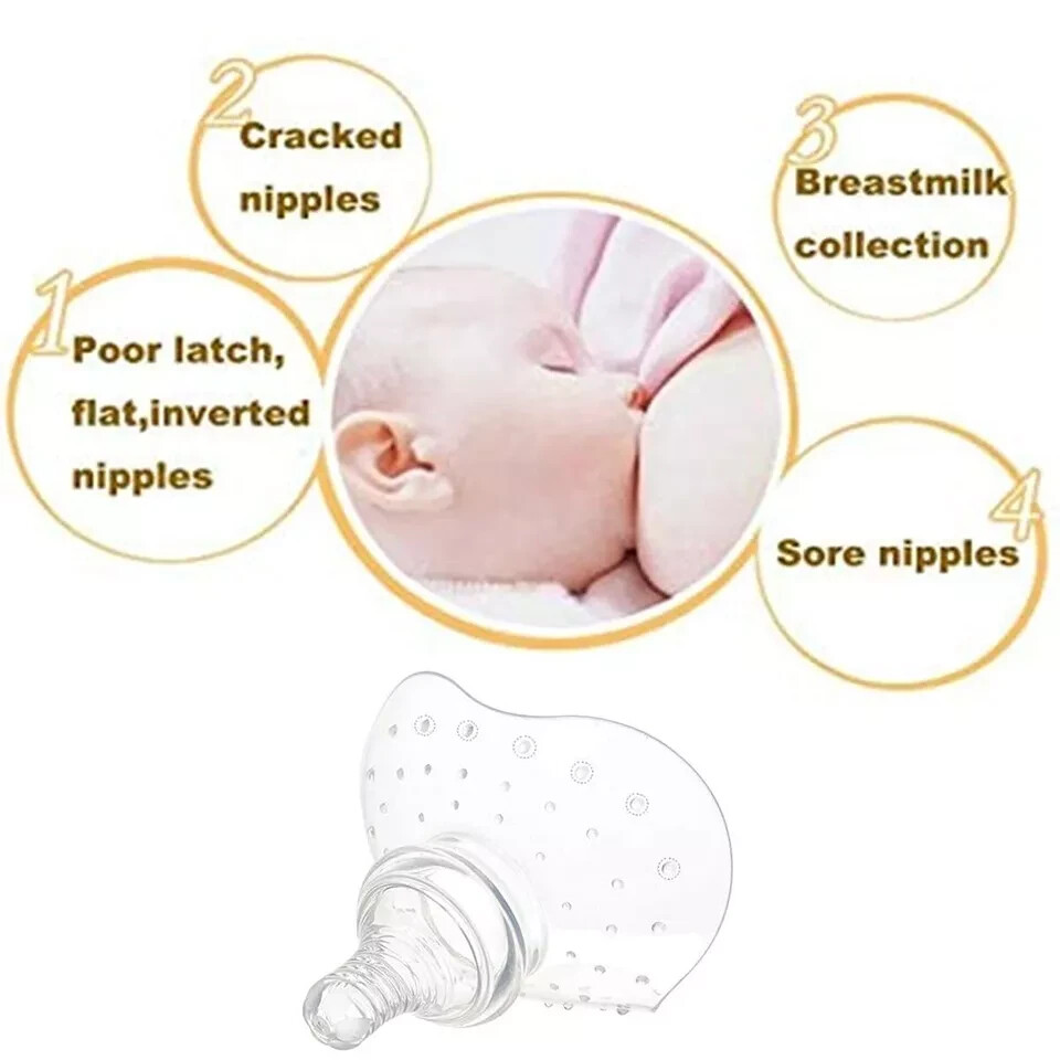 Nipple Shield Premium Nippleshield for Breastfeeding with Latch Difficulties ..