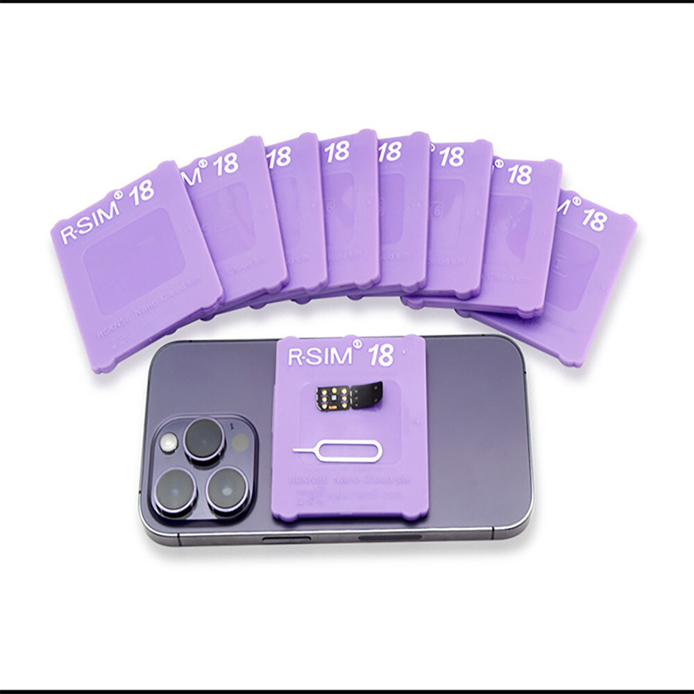 R-SIM18 Unlock Card Sticker E-SIM 5G Version IOS16 System for 14 Series