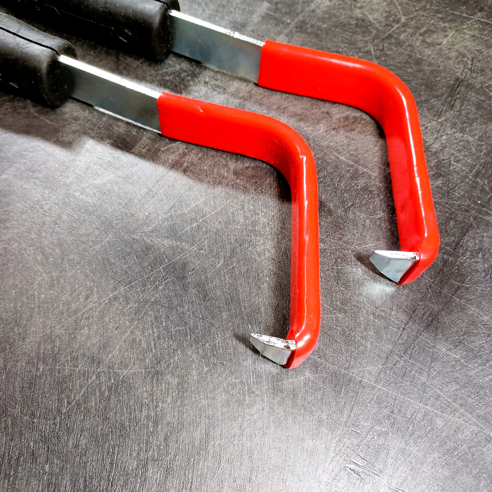 Set of 2 Hunter Hawkeye Elite Alignment Machine OEM Replacement Red Hooks, New!