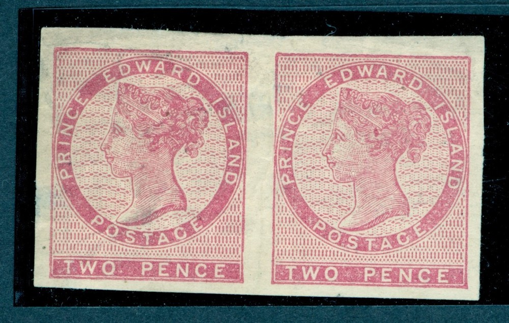 PEI #5B IMPERF PAIR REFERENCE COPY