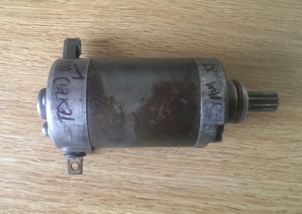 YAMAHA XT XT125R 2006 Starter motor. Fully functional