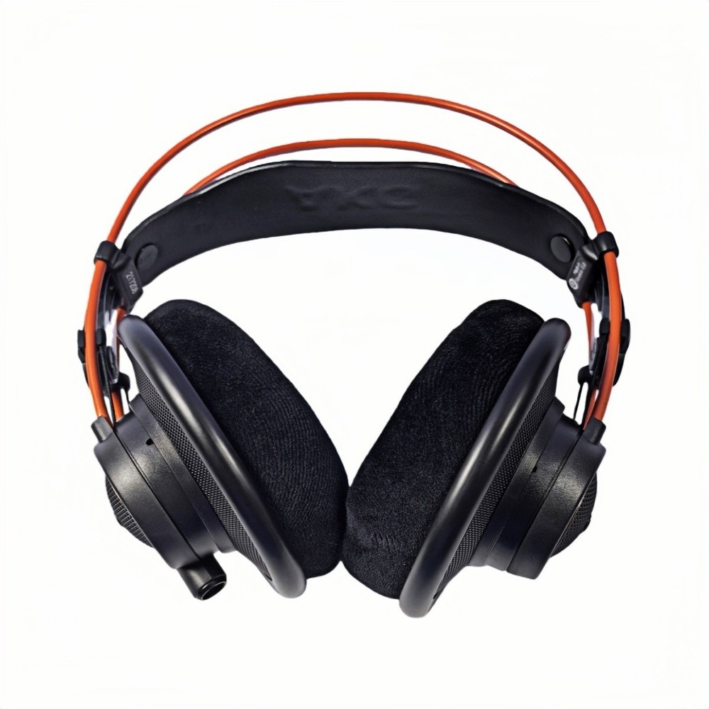AKG K712 PRO Dynamic Reference Studio Open-Back Wired Over-Ear Headphones Black