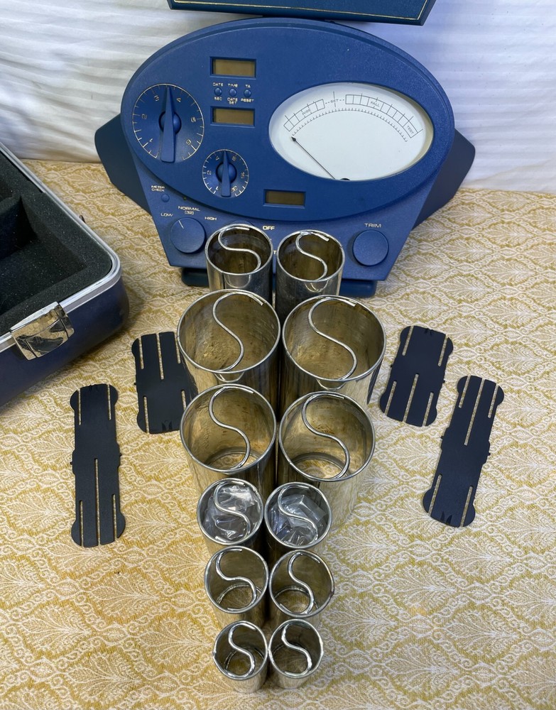 Mark Super VII Quantum E-Meter Kit w/ Case & Cans – Untested, As-Is