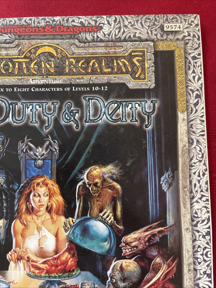 AD&D TSR Adventure Module “For Duty And Deity” 9574