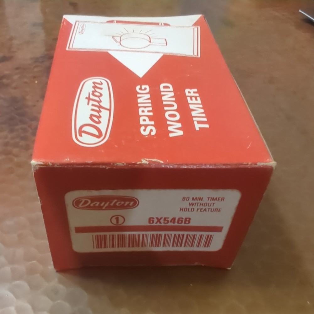 Dayton Spring Wound Timer 6X546B