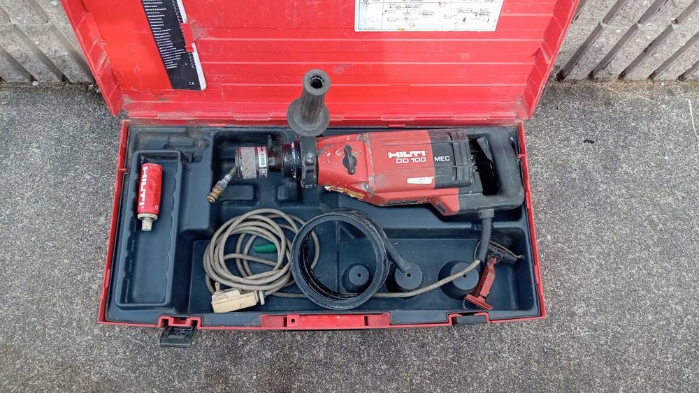 HILTI CORE DRILL DD100 MEC Concrete Core Machine Working Good
