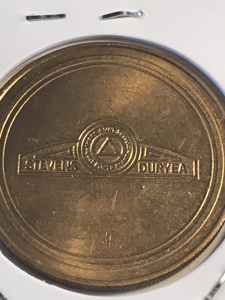 1910 Steven’s Duryea Model X Car Token