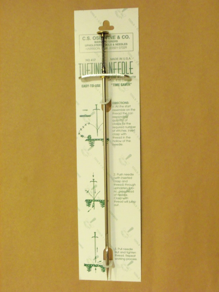 C.S. Osborne #417 Tufting Needle