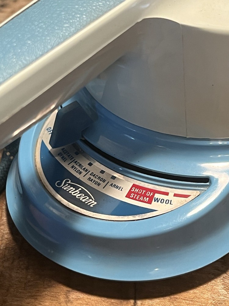 Sunbeam Compact Travel Iron Vintage
