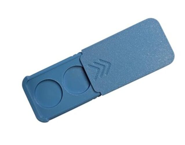3BP - Size CR2032 Battery Case, Storage Container () 2x HOLDER (SKY)