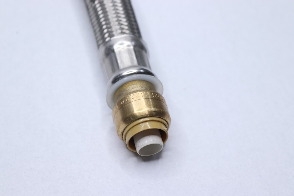 SharkBite Braided Flexible Water Heater Connector 1/2"x 3/4" FIP x 24"