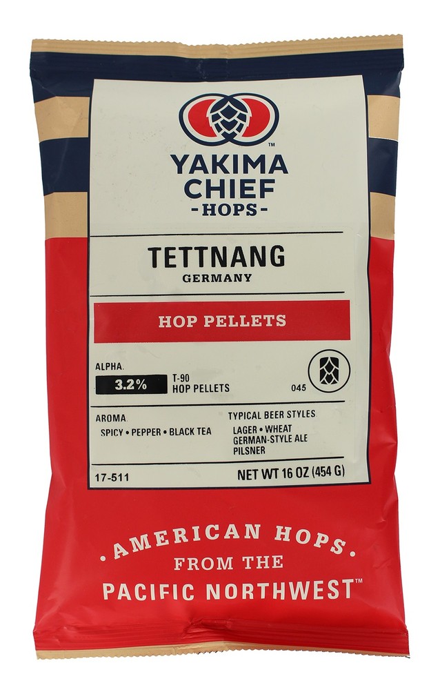 German Tettnang 1 lb Hop pellets for Home Brew Beer Making
