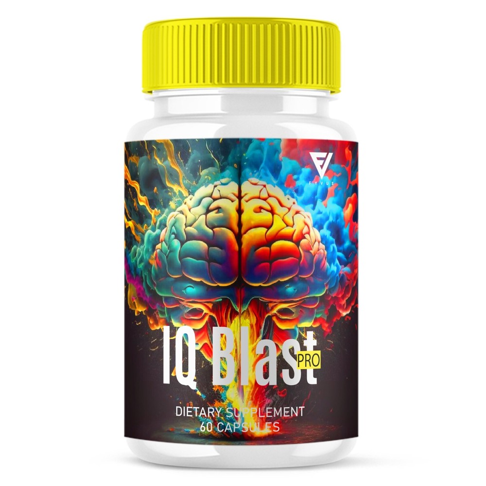 IQ Blast Pro Brain Pills IQ BlastPro Memory Supplement (60 Capsules)