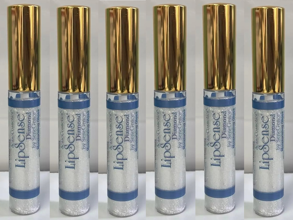 LIPSENSE AND GLOSS  *Diamond Kiss* shade by SeneGence (6 pack)  NEW/SEALED
