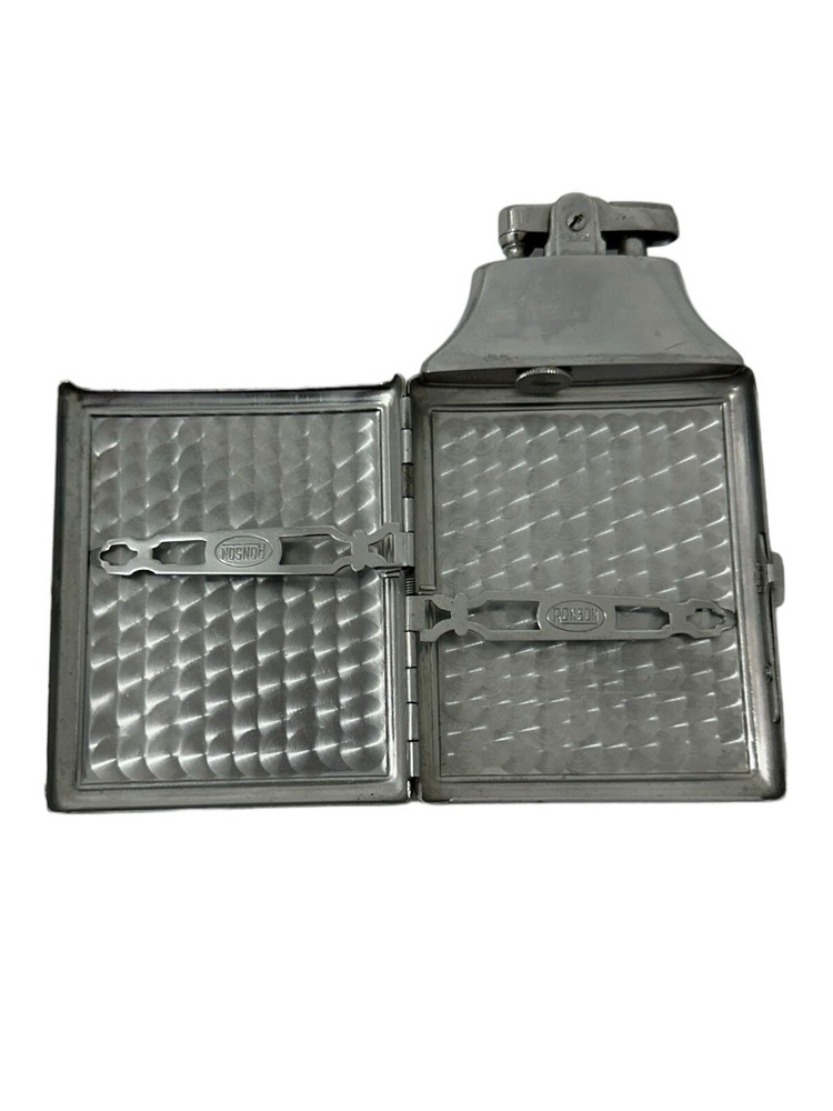 Ronson Lighter & Cigarette Holder Combo Rare Vintage