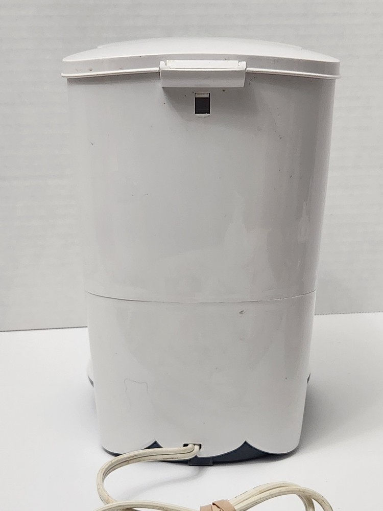 Mr. Coffee 4 Cup Mini Coffee Maker White Compact Tested Working