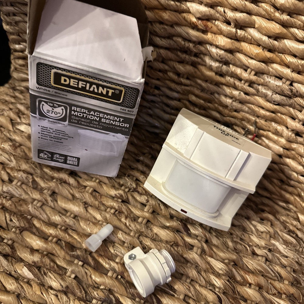 Defiant 270 Degree White Replacement Outdoor Motion Sensor