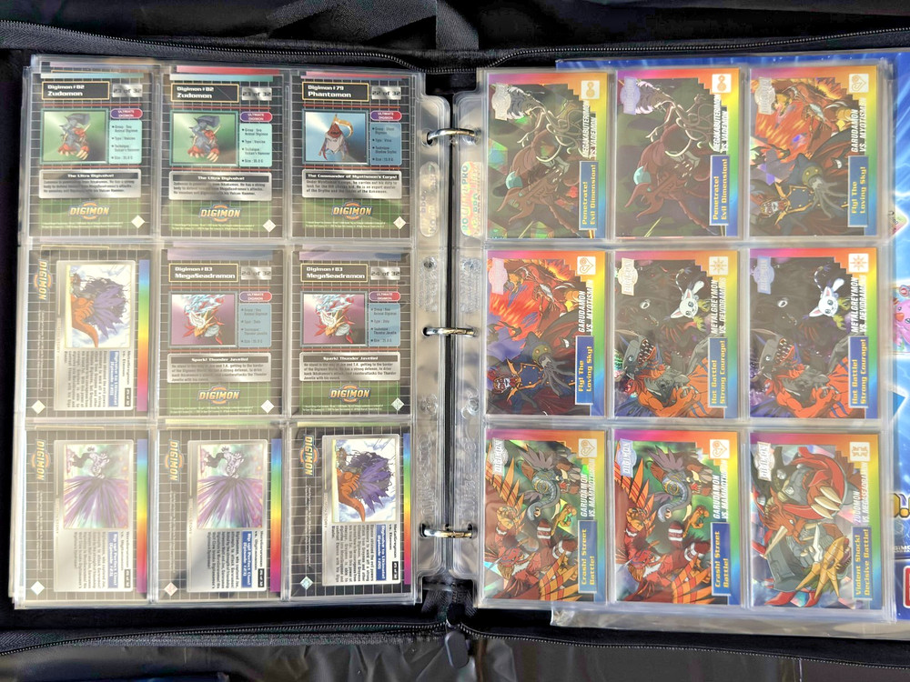 1999 DIGIMON UPPER DECK MASTER SET HOLO SERIES 1+2 PRE-RELEASE+ULTIMATE - 5 SETS