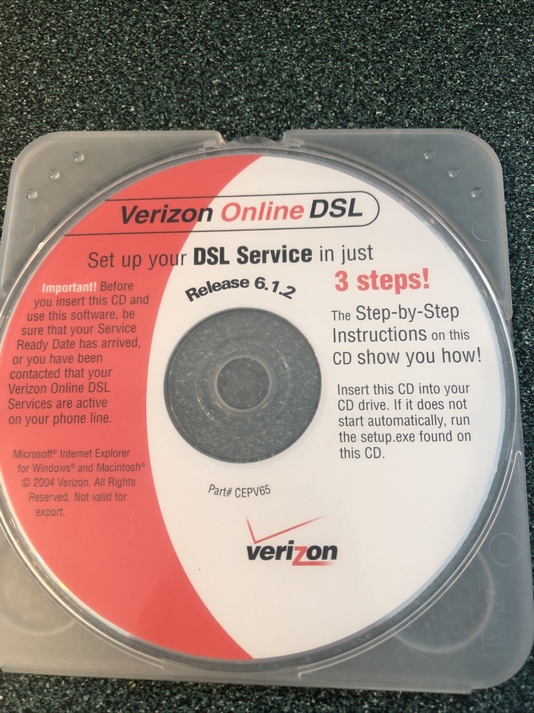 Verizon Online DSL Release 6