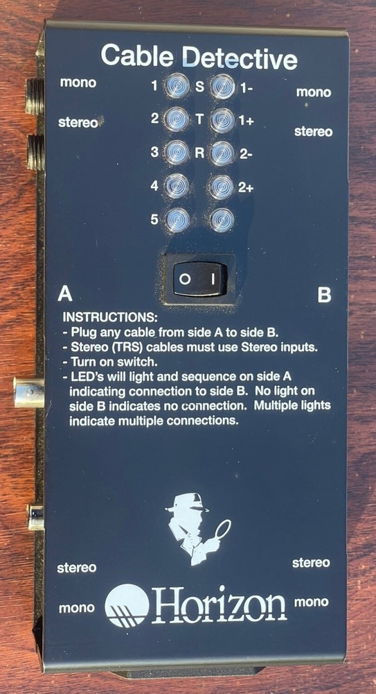 HORIZON BIG DETECTIVE CABLE TESTER HCT-BD