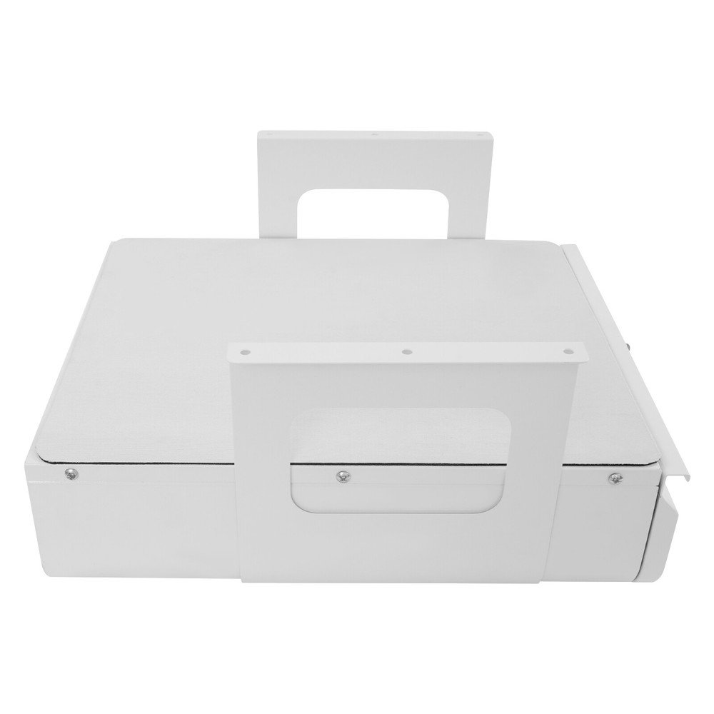 Under Desk Pull-Out Drawer, Lockable Sliding Storage Drawer, Under Desk Drawer