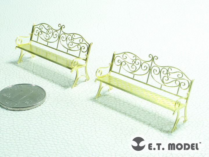 ET model J35-018 1/35 Park Benches Type.2
