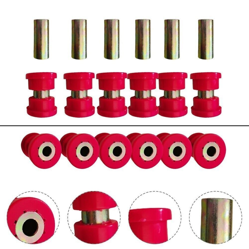 Lower Control Arm Bushing Kit for 1996-2000 HONDA CIVIC EK Replacement Red
