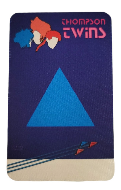 THOMPSON TWINS 1984 Backstage Pass All Access Triangle