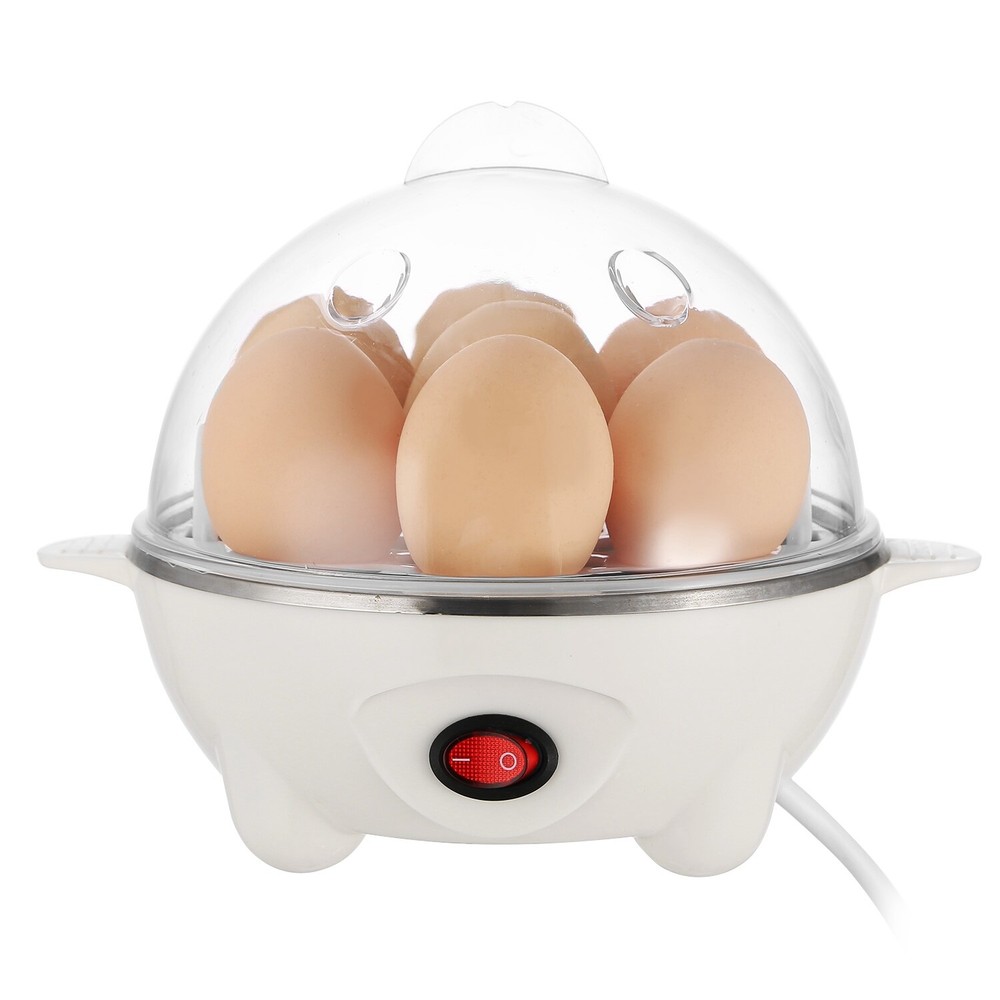 Rapid Egg Cooker, 7 Egg Capacity for Hard Boiled, Scrambled and Omelet Tray