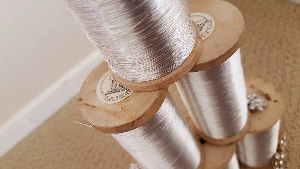 Antique French Silver Threads