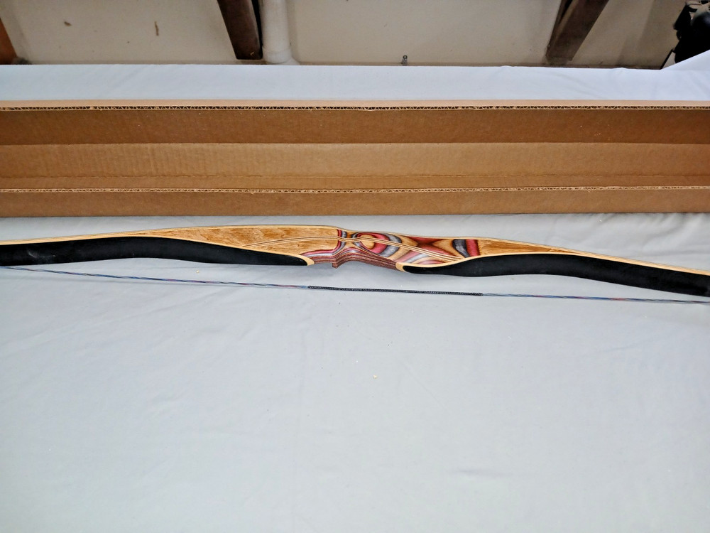 CHARRON ARCHERY - CUSTOM LONGBOW 62"AMO @56#