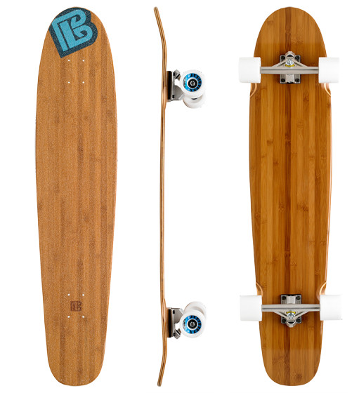 Blank Double Kick (Complete Longboard)