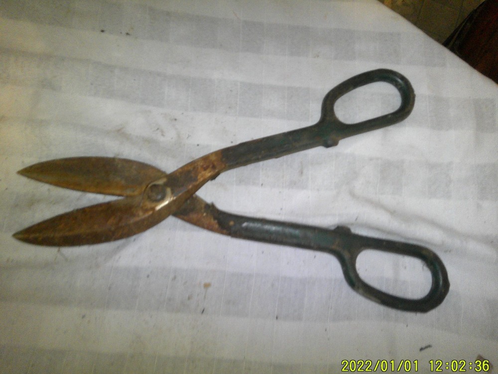 LARGE SCISSIOR CABLE WIRE CUTTERS OLDER