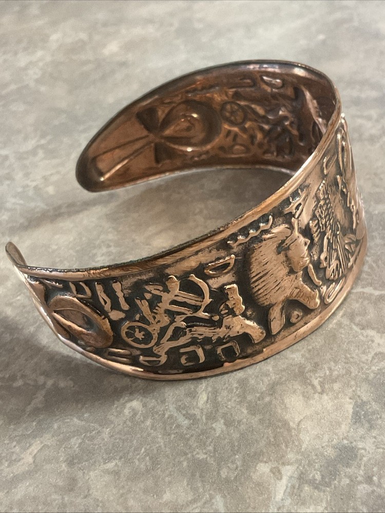 ancient Egyptian Bracelet Rose copper