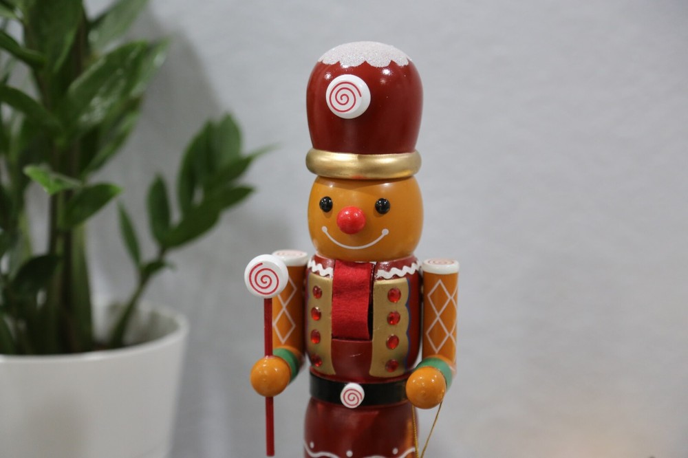 Christmas Nutcracker Decoration Ginger Breadman 14 inches