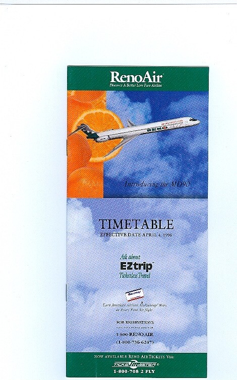 Reno Air 1996 System TT